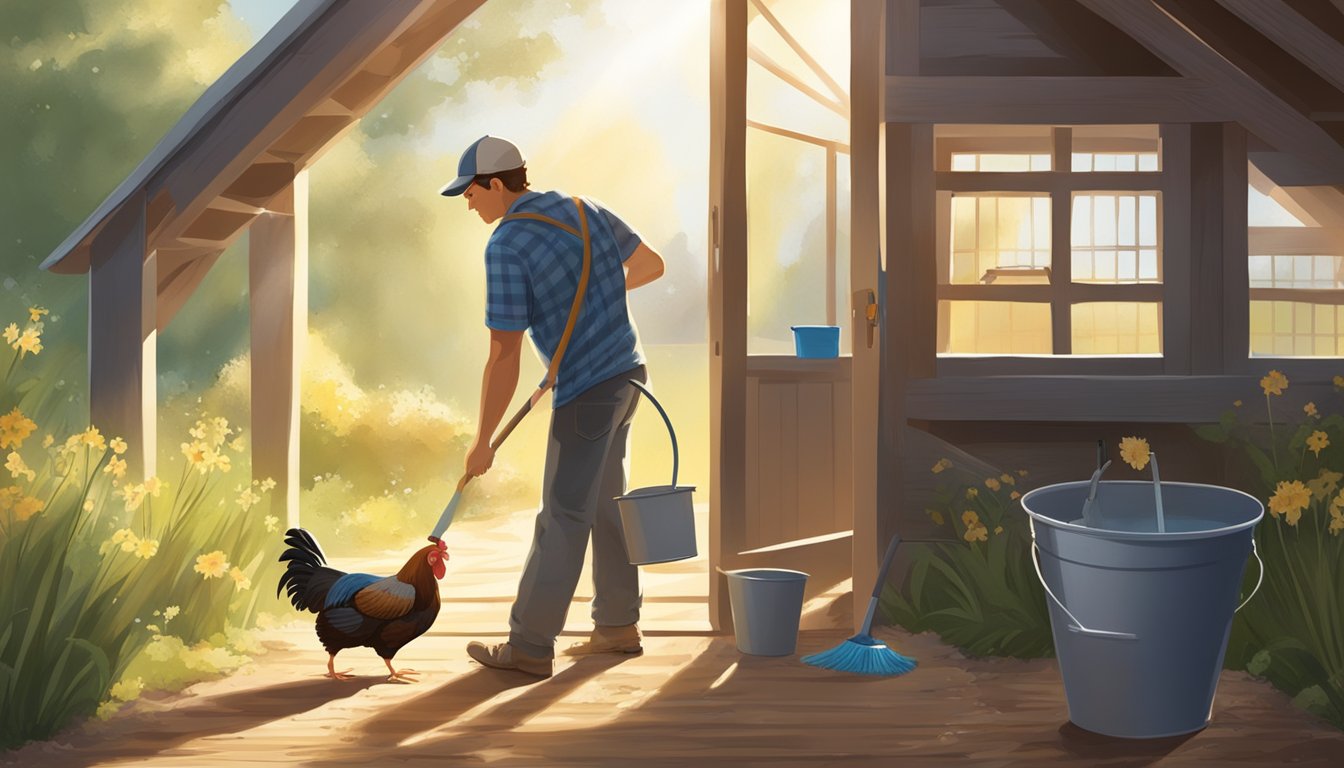 8 Essential Chicken Coop Cleaning Tips for a Healthier Flock: Maintain a Sanitary Environment