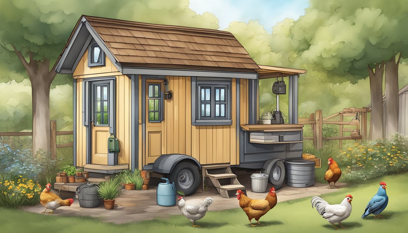 7 Tips for Raising Chickens in a Tiny House: Maximize Space and Efficiency