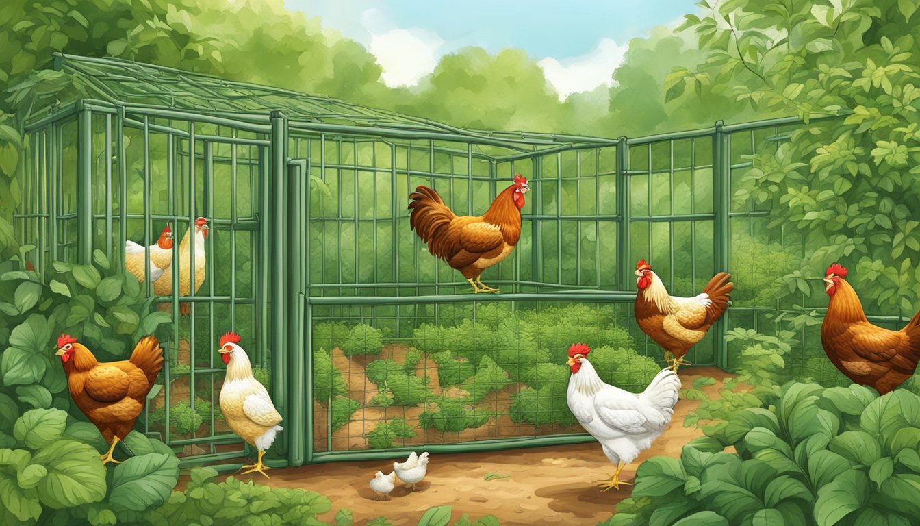 7 Best Plants to Grow in Your Chicken Run for Healthier Hens: Enhancing Your Flock’s Diet and Environment