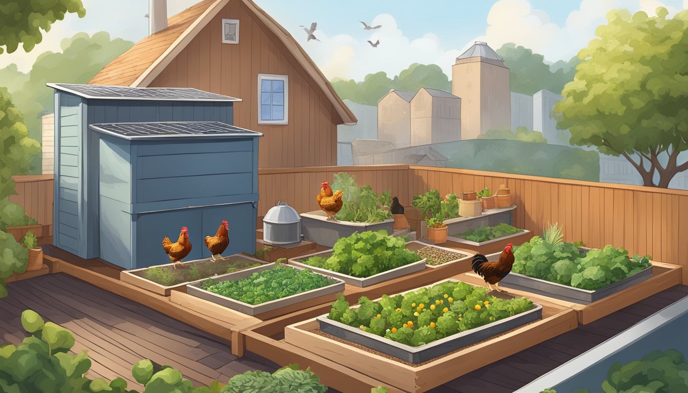 5 Sustainable Practices for Urban Chicken Keeping: Eco-Friendly Tips for City Coops